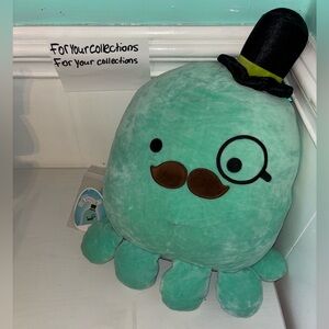Kellytoy 14” Octopus Squishmallow Zobey With Top hat (fancy)